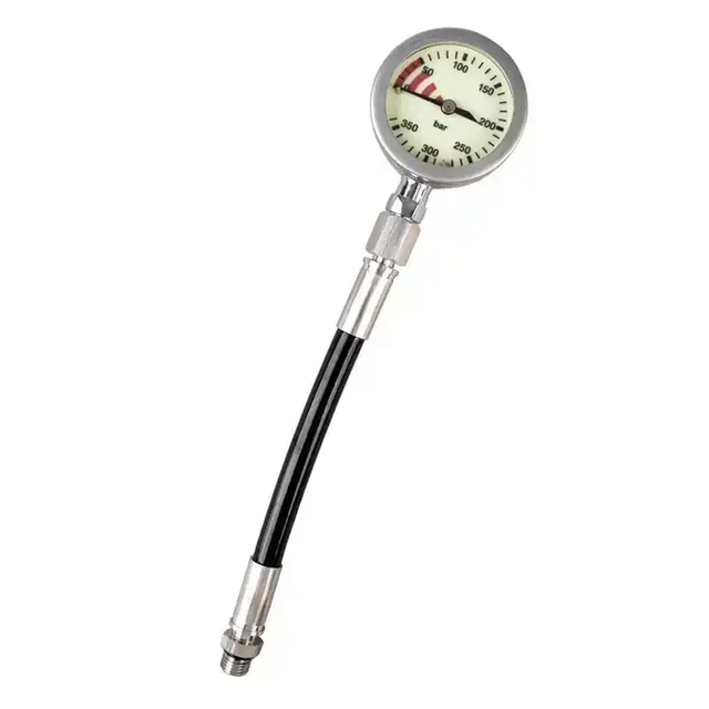 Scuba Diving Pressure Gauge 52mm SPG High Quality Submersible Pressure Gauge Tek Technical Diving Gauge