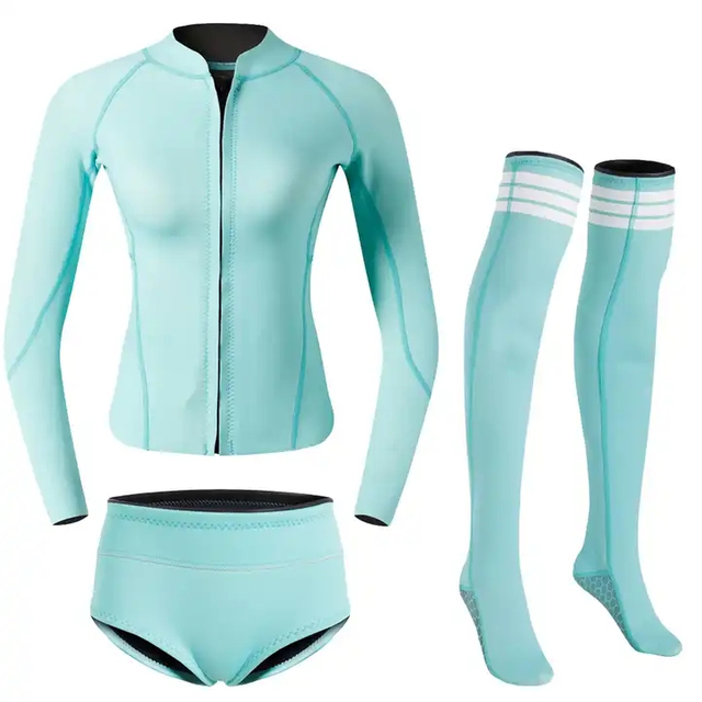 Wholesale 2MM SCR Neoprene Women Dive Wetsuit Keep Warm Sexy Free Diving Wetsuit for Snorkeling Surfing