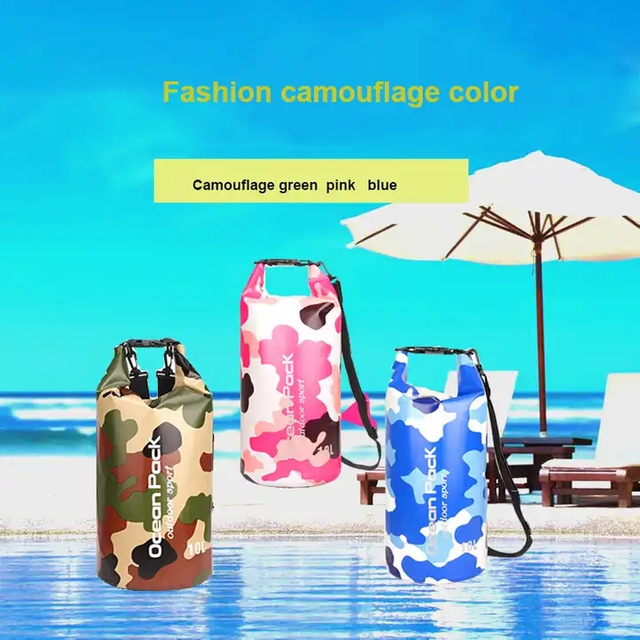 Outdoor Wholesale Cheap Price Ocean Pack 5L Floating Fishing Swimming Travel Duffle Bag Waterproof Dry Bag