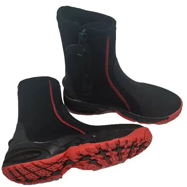 Non Slip 5MM Neoprene Scuba Upstream Boots Waterproof Diving Boots for Beach Outdoor Sports Snorkeling Surfing