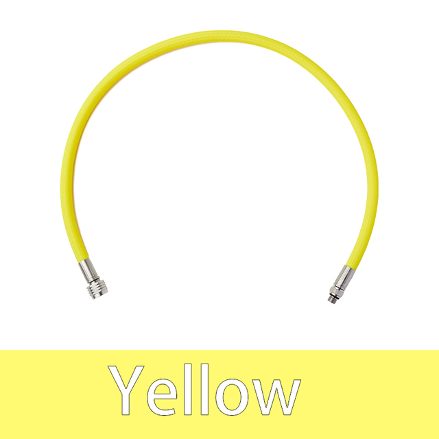 Wholesale Price 62CM Diving Air Hose Inflator Low Pressure Rubber Braided Hose for Underwater Accessories