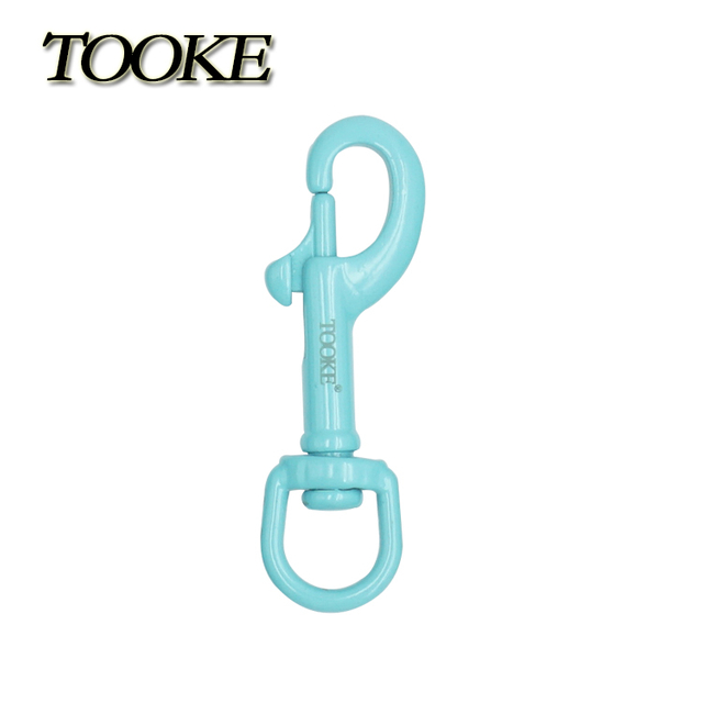 100mm Dive Snap Bolt Colorful Scuba Diving Stainless Steel Quick Carabiner Swivel Eye Bolt Snap Hook Clip for BCD