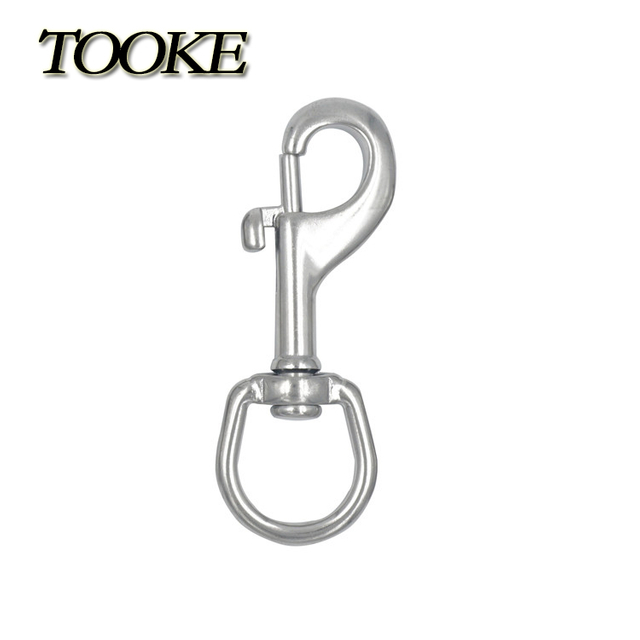 105mm stainless steel 316 bolt snap silver hook diving supplies diving bolt snap
