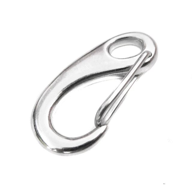 Tooke 50mm Stainless Steel Scuba Diving Swivel Eye Bolt Silver Double Ended Diving Bolt Snap