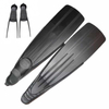Professional PP+TPR Black And White Swimming Training Cheap Long Freediving Fins