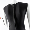 Dropshipping Custom 3mm Black Neoprene Diving Vest Wetsuit Smooth Skin Short Sleeve Wetsuit for Underwater Surfing Freediving