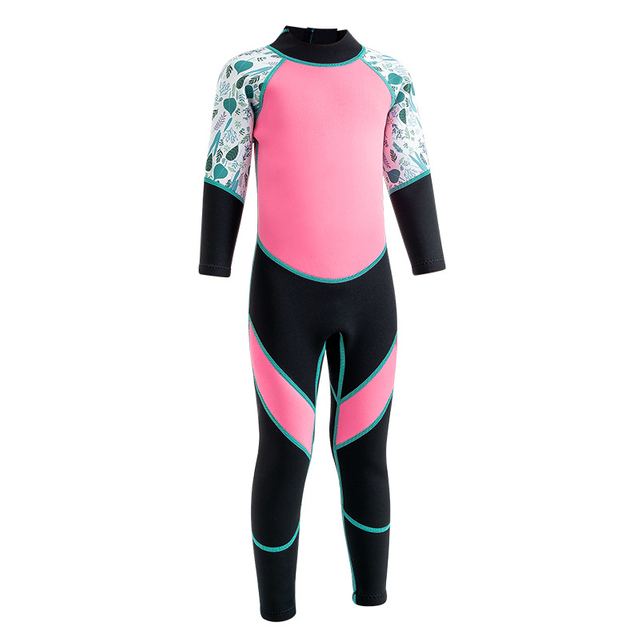 2MM Sun Protection Jellyfish Swimsuit Scuba Diving Neoprene Child Wetsuit for Underwater Snorkeling Surfing