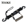 2 PCS/lot Scuba Diving Snappy Coil Springs Camera Lanyard with Ring Dive For Underwater Housing Flashlight Torch