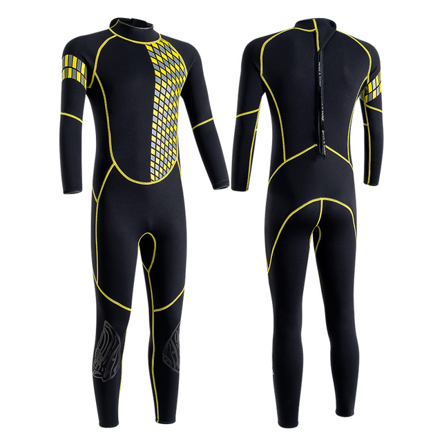 High Quality Thermal Long Sleeve 3MM Neoprene Diving Surfing Wetsuit for Underwater Snorkeling Swimming