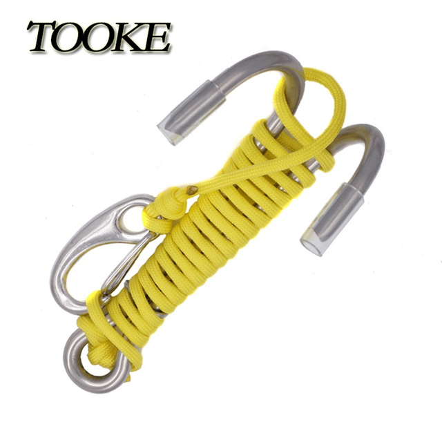 Customized high quality diving Double Titanium Alloy flow hook