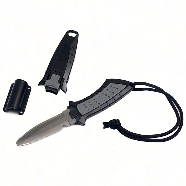 Quality Fixed Blade Knife Handle for Hunting And Stainless Steel Large Diving Knife
