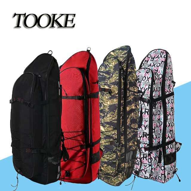 Flipper Professional Custom Snorkeling Frog Shoe Bag Free Scuba Diving Equipment BCD Regulators Bag Long Diving Fins Bag