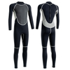 Factory Supply Wholesale Men 3MM Black Grey Long Sleeve Neoprene Surfing Diving Wetsuit for Swimming Snorkeling