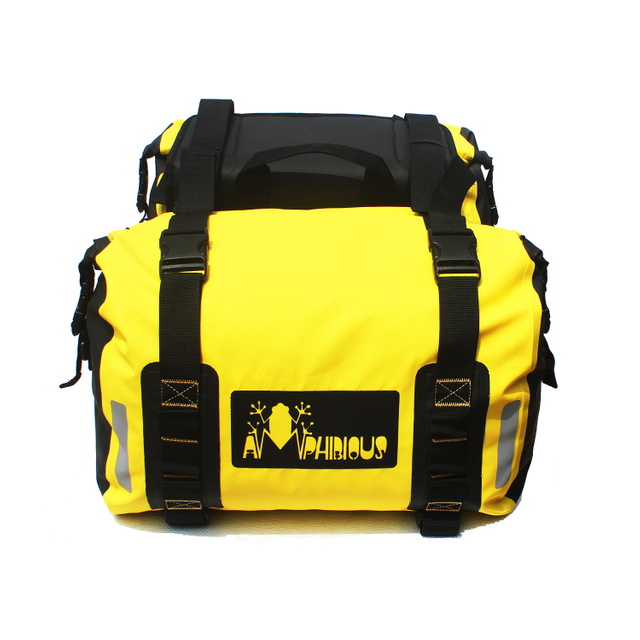 Dropshipping Custom Logo Large Capacity Waterproof Saddle Bags Motorcycle Side Bag for Outdoor Sports Hiking Traveling 