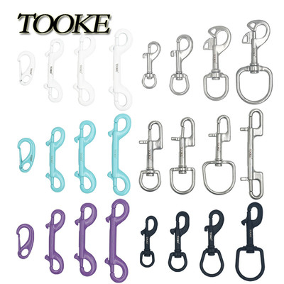 Scuba Underwater Silver Durable Multi Functional Ss 316 Shackle Gauge High Quality Swivel Eye Bolt Snap for Diving