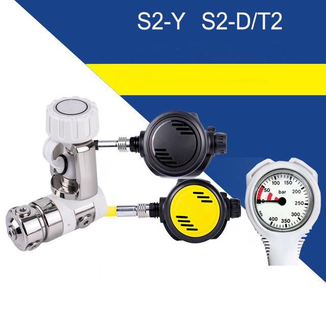 Customized Logo Complete Balanced Regulator Set Breathing Regulator Scuba Diving