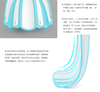 Colorful Wholesale Custom Logo Soft Silicone Rubber Scuba Diving Fins for Underwater Sports Snorkeling Swimming Training
