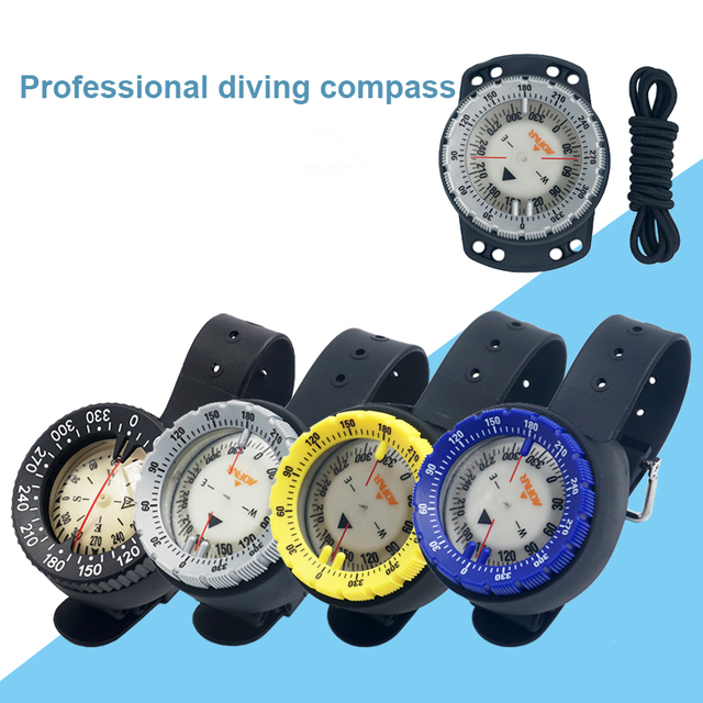 Scuba Professional Underwater Diving Compass Watches Direction Wrist Compass Scuba Gear