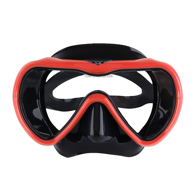 HD Toughened Anti-Fog Anti-Leak Soft Silicone Dive Equipment Swim Snorkeling Googles Scuba Diving Masks
