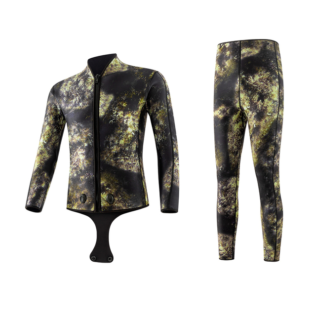 Best Seller Camouflage Thermal Custom Smooth Skin Neoprene Wetsuit 3mm for Underwater Sports Surfing Swimming Diving