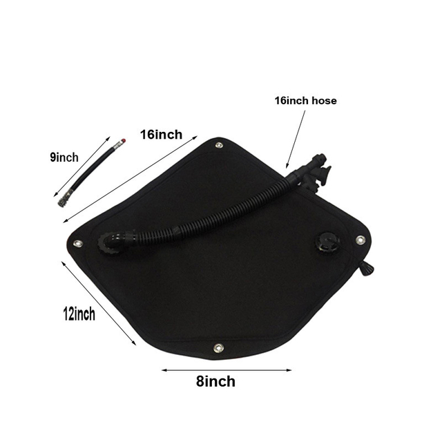 Technical Diving BCD Regulator Nylon 35LBS Triangular Sidemount Bcd Wing for Underwater Equipment