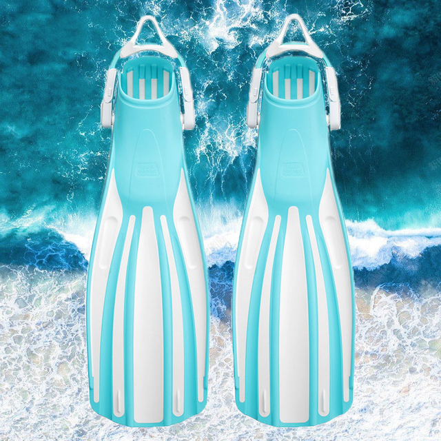 Colorful Wholesale Custom Logo Soft Silicone Rubber Scuba Diving Fins for Underwater Sports Snorkeling Swimming Training