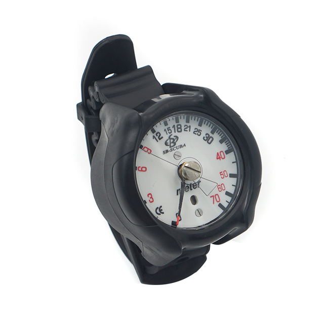 Dropshipping Wrist Band Luminous Accurate Watch Scuba Dive Depth Gauge for Underwater Sports Freediving Snorkeling