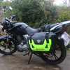 Dropshipping Custom 25L Large Soft Universal Saddle Bags Waterproof Motorcycle Side Bag for Outdoor Hiking Traveling