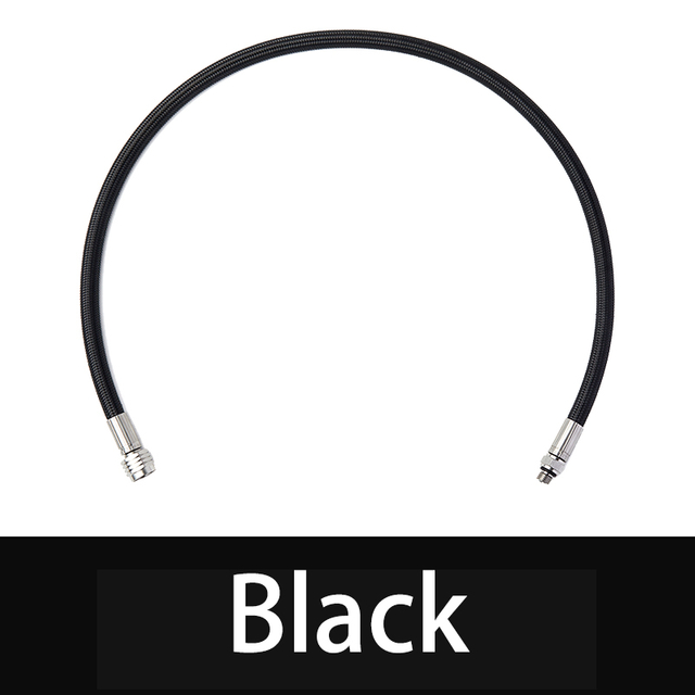 Wholesale Price 62CM Diving Air Hose Inflator Low Pressure Rubber Braided Hose for Underwater Accessories