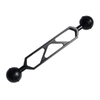 High Strength 6 Inch 8 Inch Dual Joint 1 Inch Ball Extension Aluminum Alloy Arm Underwater Diving Housing Mount