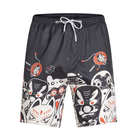 Surf Beach Dry Breathable Swimwear Men Beach Pants Custom Printed Polyester Women Beach Pants Board Shorts Pants For Men