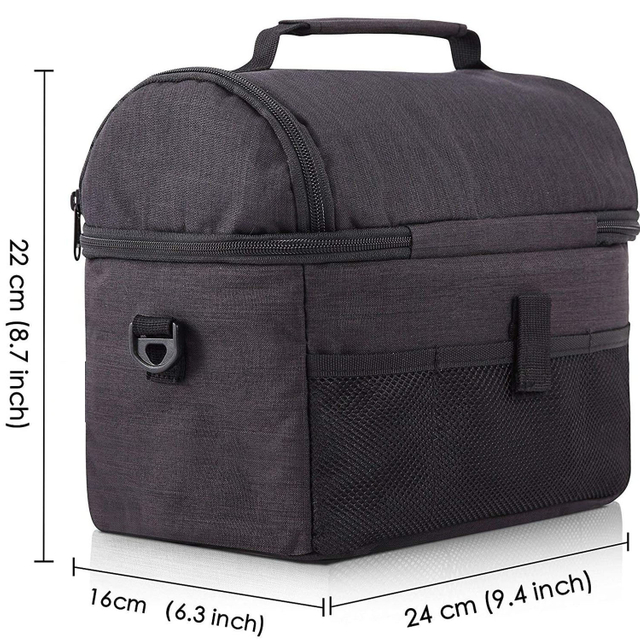 Dropshipping Factory Wholesale Waterproof Insulated Luxury Custom Neoprene Thermal Lunch Box Bag for Kids Adult