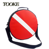 Diving Equipment Red Customize Regulator Bag Scuba Shoulder Bag Buoy Protective Case for Snorkel Mask Low Pressure LP Hoses
