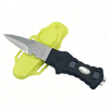 Hot Sale Colorful Stainless Steel Sharp Or Flat Outdoor Scuba Diving Fixed Blade Knife