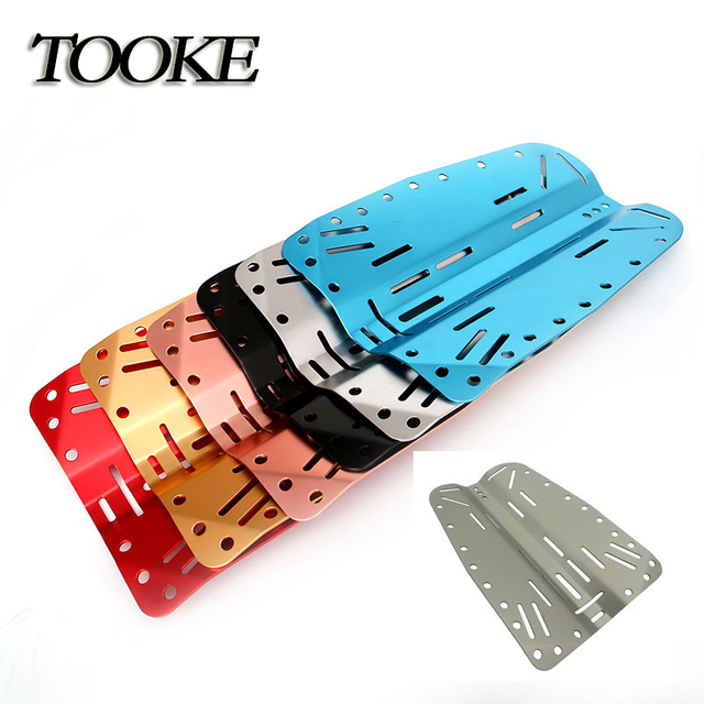 Multicolor Aluminium Scuba Diving Technic Backplate Diver BCD Plate