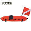 Inflatable Scuba Diving Spearfishing Signal Float Buoy + Dive Flag Banner Swimming Diving Snorkeling Accessories