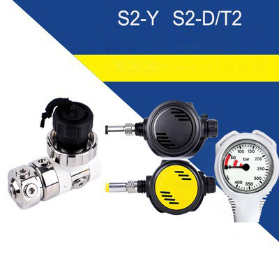 Oceanic Equipment Balanced Piston Regulator Set Bcd Scuba Diving Regulator with Submersible Gauge