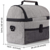 Dropshipping Factory Wholesale Waterproof Insulated Luxury Custom Neoprene Thermal Lunch Box Bag for Kids Adult