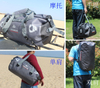Dropshipping PVC Personalized Custom Logo Waterproof Backpack Motorcycle Tail Bag for Outdoor Travelling Bicycle