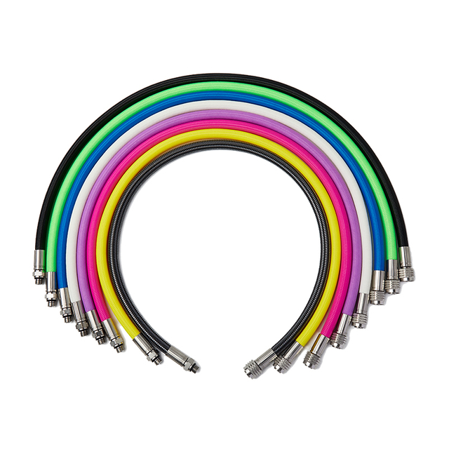 Scuba Breathing Air Diving Hose Rubber Braided MIFEX Hose Low Pressure Water Hose for Dive Equipment Accessories