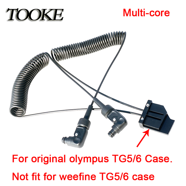 Dropshipping Scuba Professional Fiber Optic Cable For SEA & SEA Inon Strobe and Diving Underwater Case Optic Fiber Cable
