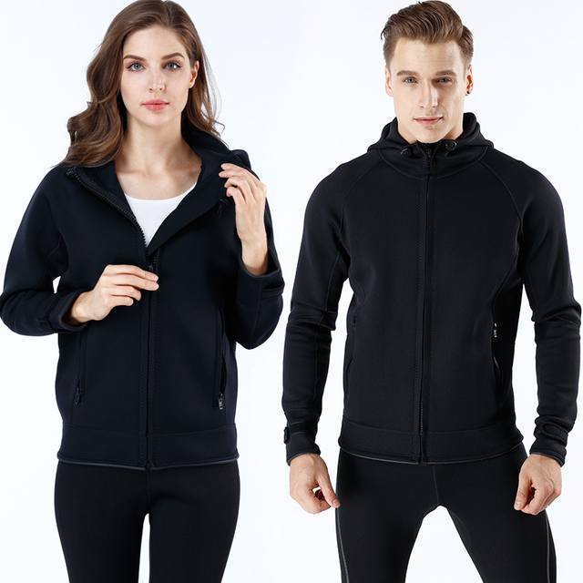 Customized Unisex Black Wholesale 2mm Neoprene Short Coats Wet Suit Man Women Diving Snorkeling Scuba Dive Jacket