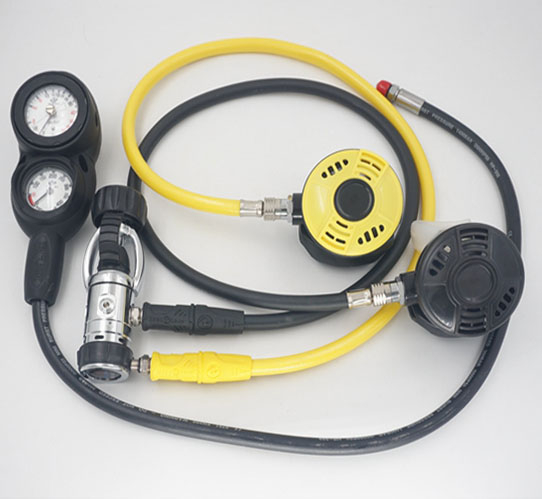 Swivel Connector Divers Adapter Set First Stage Regulator Swimming Scuba Diving Regulator Second Stage Regulator