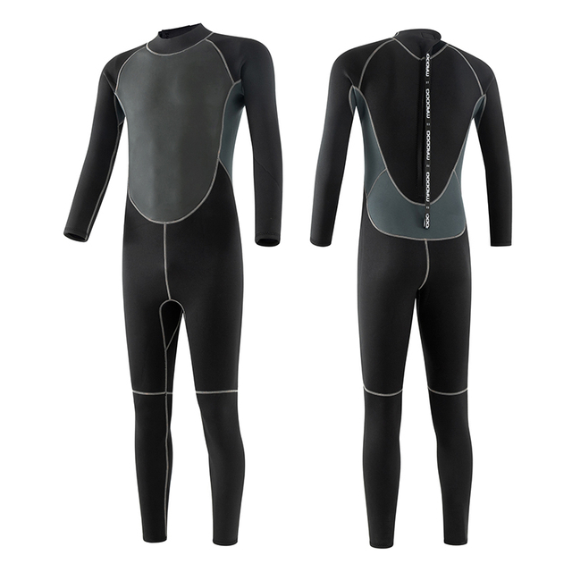 Dropshipping Custom Long Sleeve Smooth Skin Neoprene Open Cell 3mm Scuba Wetsuit for Underwater Freediving Surfing Diving
