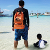Custom PVC Travel Duffel Bag Fishing Bag Waterproof for Outdoor Transport Swimming Stream Rafting Snorkeling