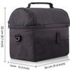 Dropshipping Factory Wholesale Waterproof Insulated Luxury Custom Neoprene Thermal Lunch Box Bag for Kids Adult