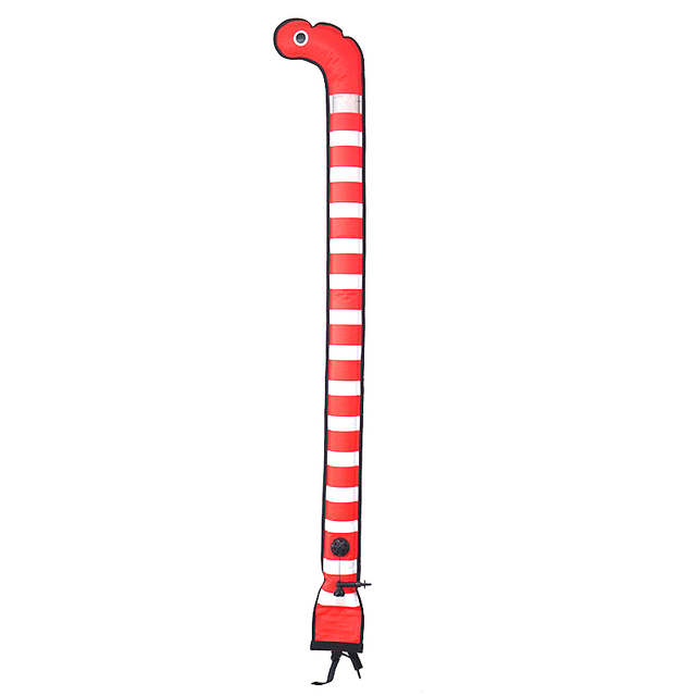 Wholesale 1.8M Diving SMB Nylon Inflatable Signal Tube Dive Surface Marker Buoy for Diver Underwater Scuba Snorkeling