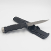 Large Black Color Useful Scuba Hunting Knife Titanium Blade Dive Knife For Sale Manufacturer In China