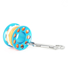 Dropshipping 15m Custom Colorful Diving Finger Reel Spool SMB Aluminium Alloy Scuba Reel with Stainless Steel Bolt Snap