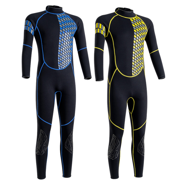 High Quality Thermal Long Sleeve 3MM Neoprene Diving Surfing Wetsuit for Underwater Snorkeling Swimming